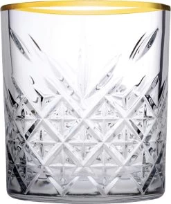 Pasabahce Tumbler Met Gouden Rand Timeless 35.5 Cl - Transparant Goud 4 Stuk(s) -Brita Verkoop 1006x1200 3