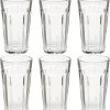 Set Van 6x Stuks Water/sap Glazen Lorenz 350 Ml Van Glas - Drinkglazen - Waterglazen