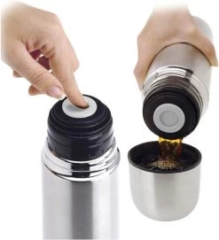 Excellent Houseware KOOPMAN Thermoskan Bullet 1 Liter RVS -Brita Verkoop 1095x1200