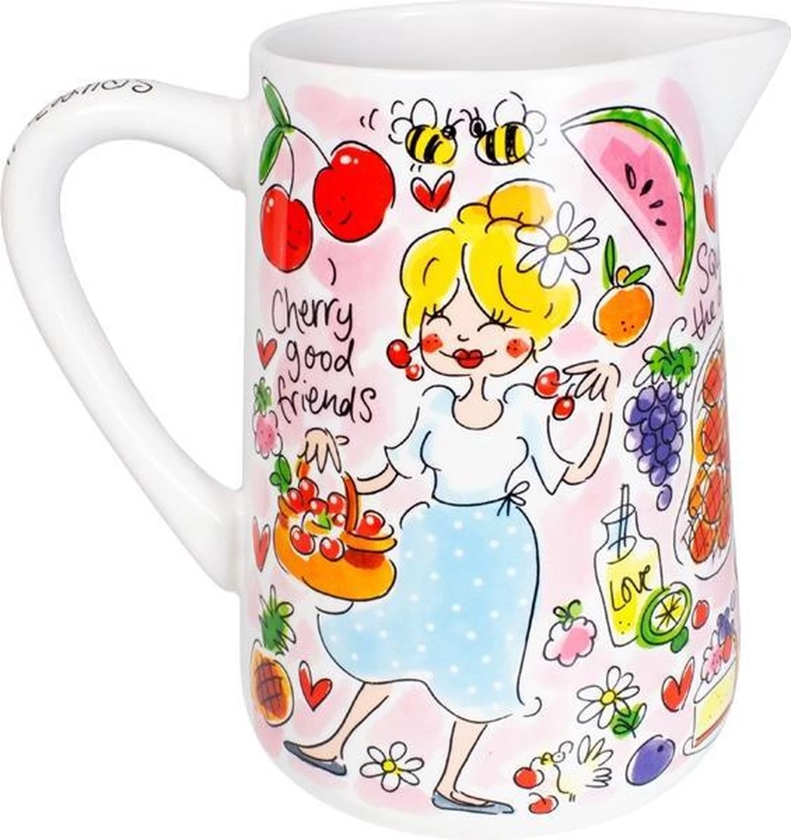 Blond Amsterdam Even Bijkletsen Fruit - Sapkan - 1 L - Ø 18 Cm 4 Blond Amsterdam Even Bijkletsen Fruit - Sapkan - 1 L - Ø 18 Cm - Afbeelding 4