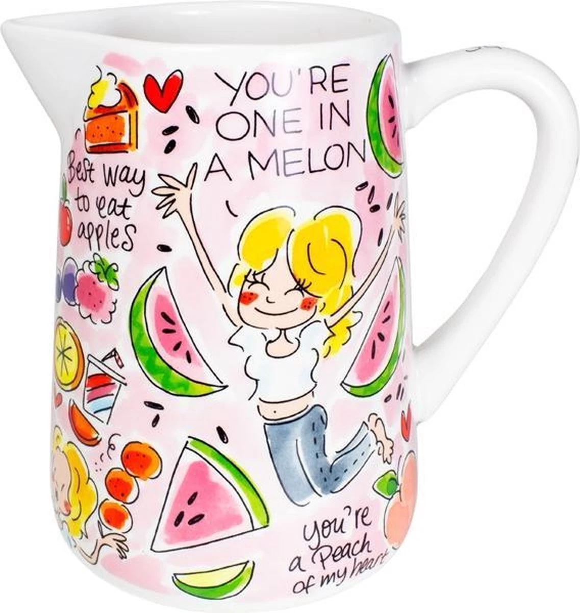 Blond Amsterdam Even Bijkletsen Fruit - Sapkan - 1 L - Ø 18 Cm 1 Blond Amsterdam Even Bijkletsen Fruit - Sapkan - 1 L - Ø 18 Cm