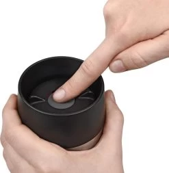 Tefal Travel Mug Thermobeker - 360 Ml - RVS/Donkerblauw -Brita Verkoop 1173x1200 1