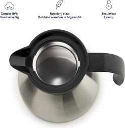 Blumtal Thermoskan Carla - Hoogwaardige Thermosfles - Voor Warme Dranken - Donkergroen 12 Blumtal Thermoskan Carla - Hoogwaardige Thermosfles - Voor Warme Dranken - Donkergroen -Brita Verkoop 1173x1200 3