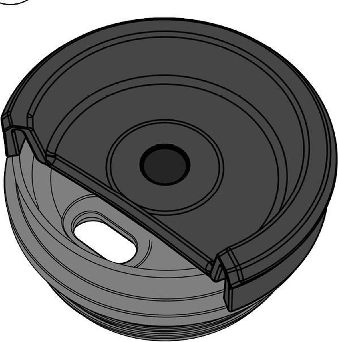 Stanley The NeverLeak™ Travel Mug 0,47L NEW - Thermosfles - Hammertone Ice 9 Stanley The NeverLeak™ Travel Mug 0,47L NEW - Thermosfles - Hammertone Ice - Afbeelding 9