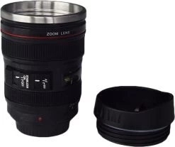 Out Of The Blue Camera Lens Mok 13,5x8cm Thermosbeker