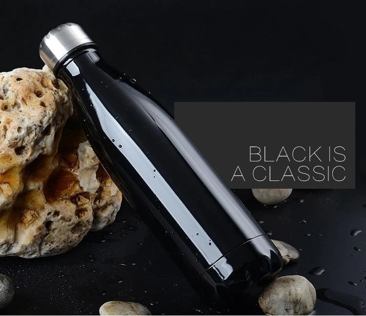 Thermosfles 500 Ml - Isoleerfles Met Rubber Coating 9 Thermosfles 500 Ml - Isoleerfles Met Rubber Coating - Afbeelding 9