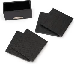 Riviera Maison Onderzetters Voor Glazen - RM Identity Coasters - Zwart 5 Riviera Maison Onderzetters Voor Glazen - RM Identity Coasters - Zwart -Brita Verkoop 1200x1050 1