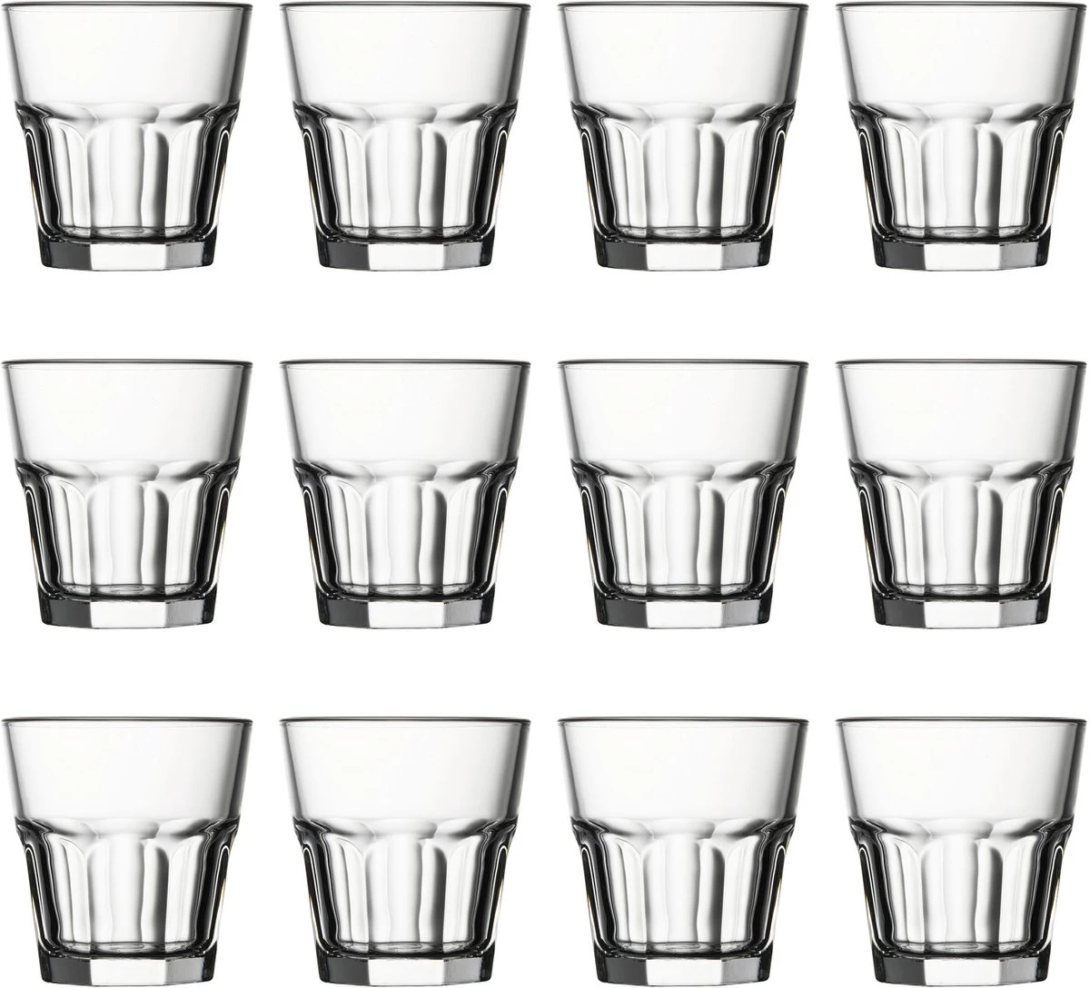 Mammoet Casablanca Tumblerglas - 200ml - 9cm - 12 Stuks 9 Mammoet Casablanca Tumblerglas - 200ml - 9cm - 12 Stuks - Afbeelding 9