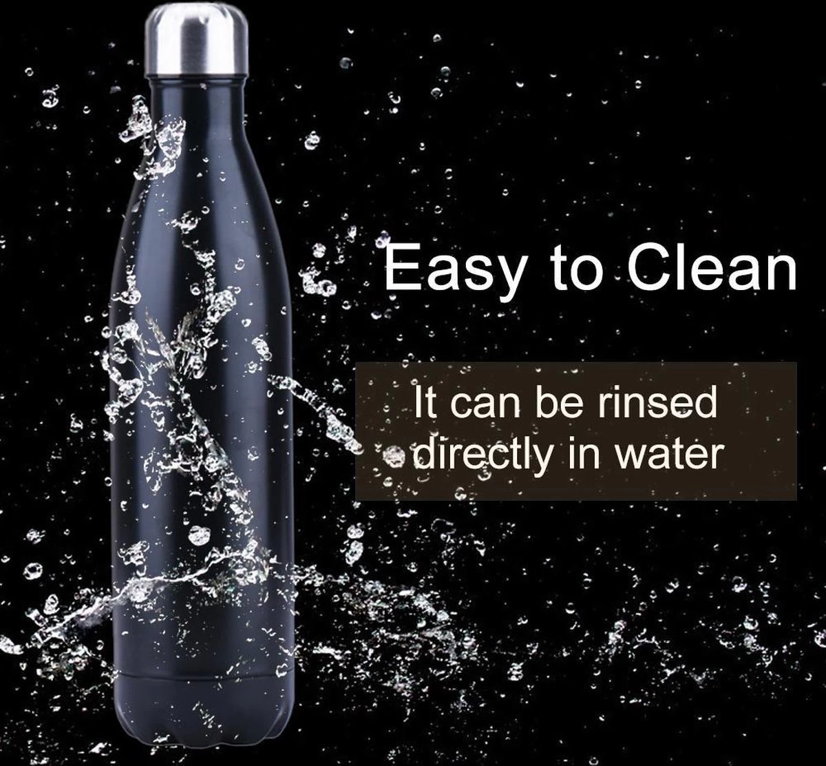 Thermosfles 500 Ml - Isoleerfles Met Rubber Coating 8 Thermosfles 500 Ml - Isoleerfles Met Rubber Coating - Afbeelding 8