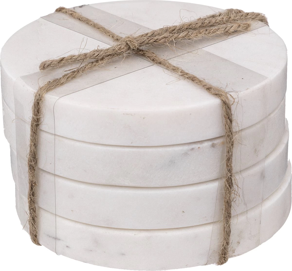 Secret De Gourmet Onderzetters Voor Glazen - 8 Stuks - Marmer - Wit 3 Secret De Gourmet Onderzetters Voor Glazen - 8 Stuks - Marmer - Wit - Afbeelding 3