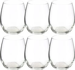 Set Van 6x Stuks Tumbler Glazen Orpea 360 Ml Van Glas - Drinkglazen - Waterglazen