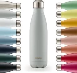 Blumtal Thermosfles - Met Dubbele Wand - Thermosbeker Koffie, Thee En Koele Dranken - Travel Mug - 500ml - Ultimate Grey - Grijs