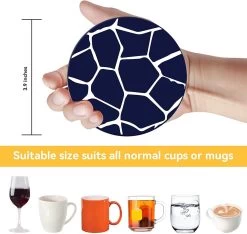 BOTC Onderzetters Met Houder - Set Van 6 - Onderleggers Voor Glazen - Glasonderzetters Voor Op Tafel - Coasters -Brita Verkoop 1200x1138