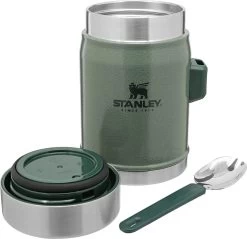 Stanley The Legendary Food Jar + Spork 0,4L - Thermosfles - Hammertone Green -Brita Verkoop 1200x1160 1