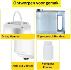 Vevor Destilleerapparaat- Destilleerketel - Water Destilleerder - 4L - Maak Zelf Gedestilleerd Water - Puur Water -Brita Verkoop 1200x1191 1