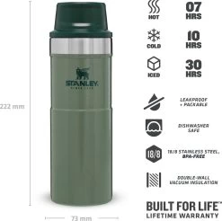 Stanley Trigger-Action Travel Mug 0.47L - Thermosfles - Hammertone Green 22 Stanley Trigger-Action Travel Mug 0.47L - Thermosfles - Hammertone Green -Brita Verkoop 1200x1197 6