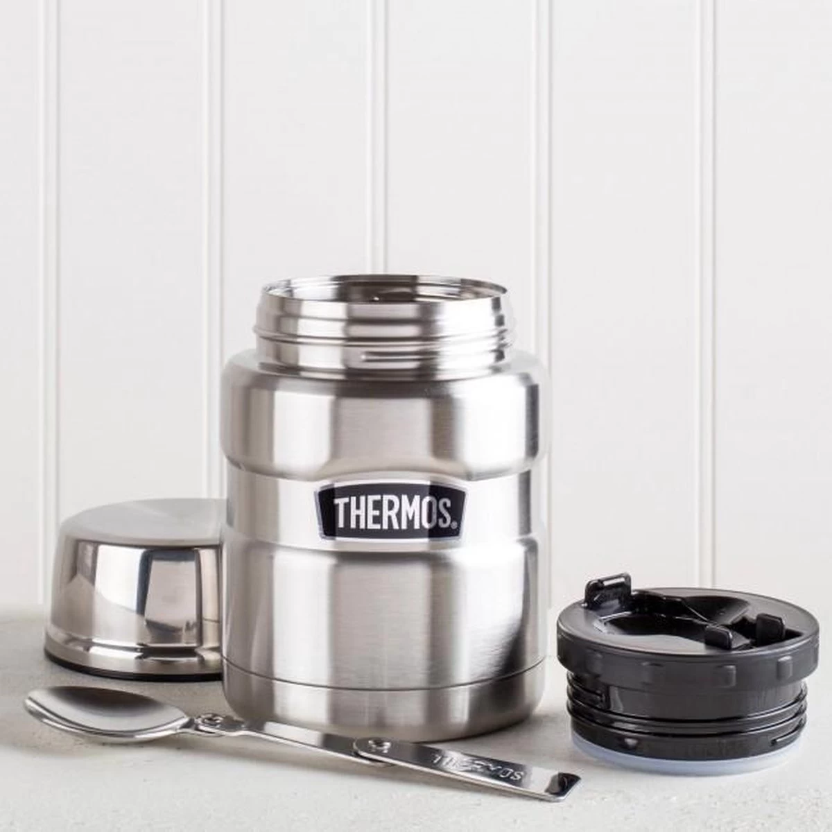 Thermos King Voedseldrager - 47 Cl - RVS 2 Thermos King Voedseldrager - 47 Cl - RVS - Afbeelding 2