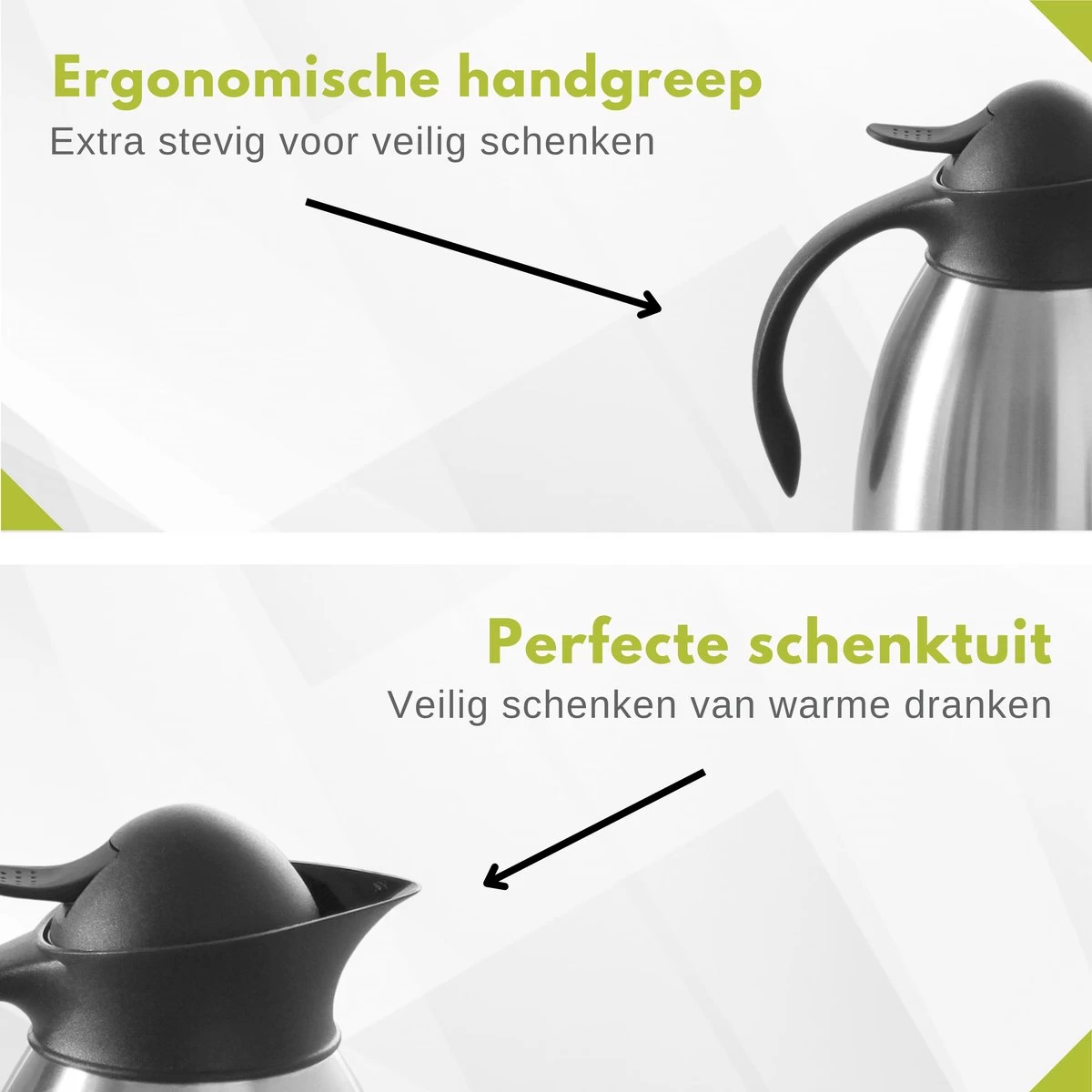 Hendi Thermoskan 1,5 Liter - Isoleerkan Met Drukknop - Zwart - Ø14,5x(H)23cm 5 Hendi Thermoskan 1,5 Liter - Isoleerkan Met Drukknop - Zwart - Ø14,5x(H)23cm - Afbeelding 5
