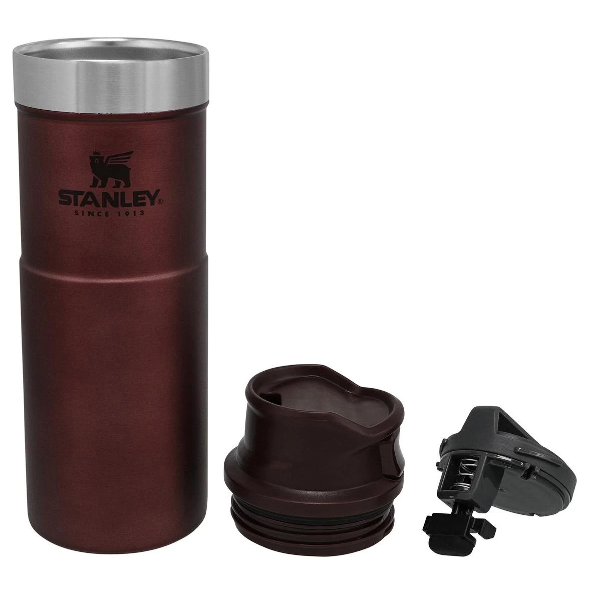 Stanley Trigger-Action Travel Mug 0.47L - Thermosfles - Wine 4 Stanley Trigger-Action Travel Mug 0.47L - Thermosfles - Wine - Afbeelding 4