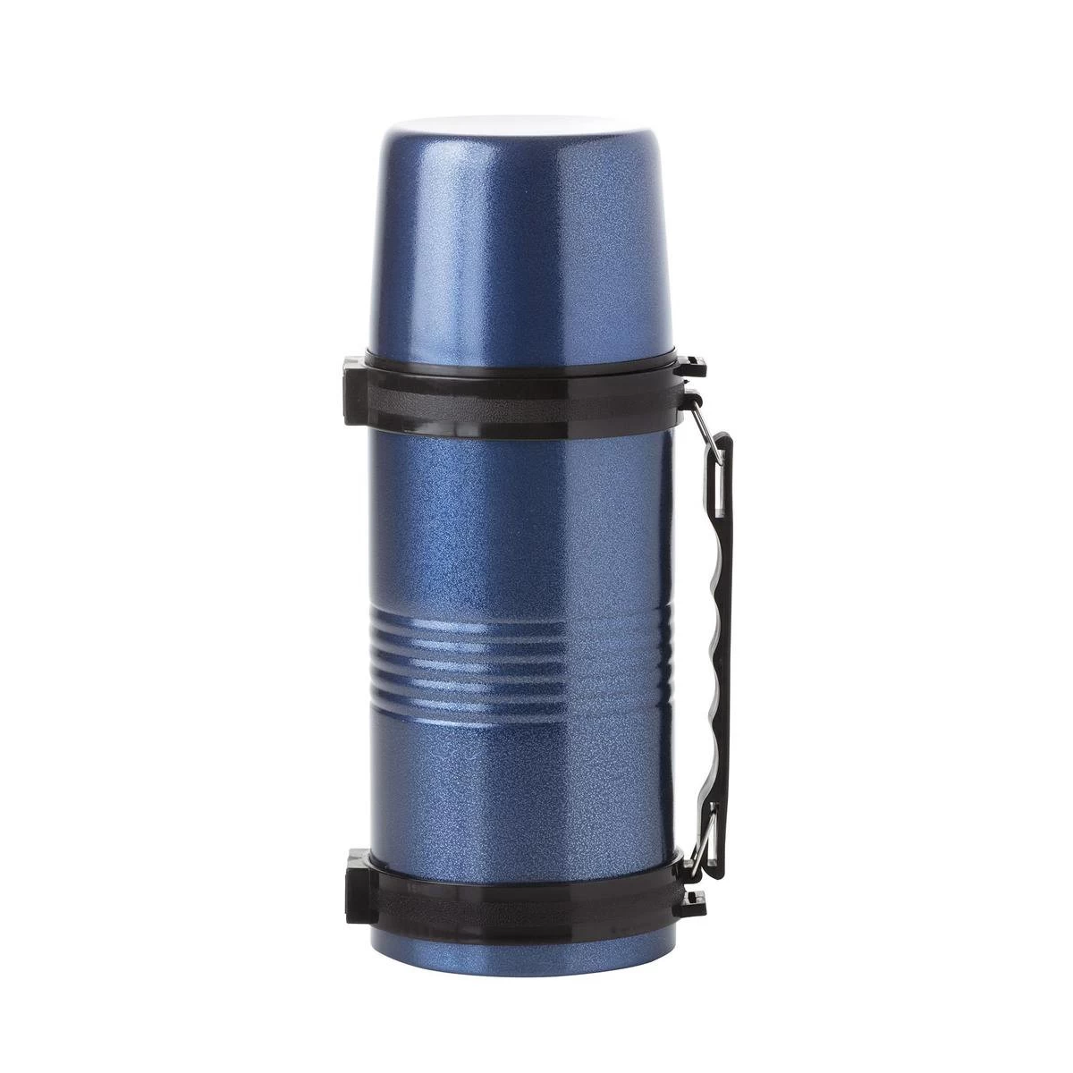 MacGyver Thermosfles Rvs - Thermoskan 1,2 Liter 28cm - Onbreekbaar - Blauw 7 MacGyver Thermosfles Rvs - Thermoskan 1,2 Liter 28cm - Onbreekbaar - Blauw - Afbeelding 7