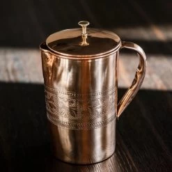 Puur Koperen Kan Bloempatroon - 1,5 Liter -Brita Verkoop 1200x1200 521