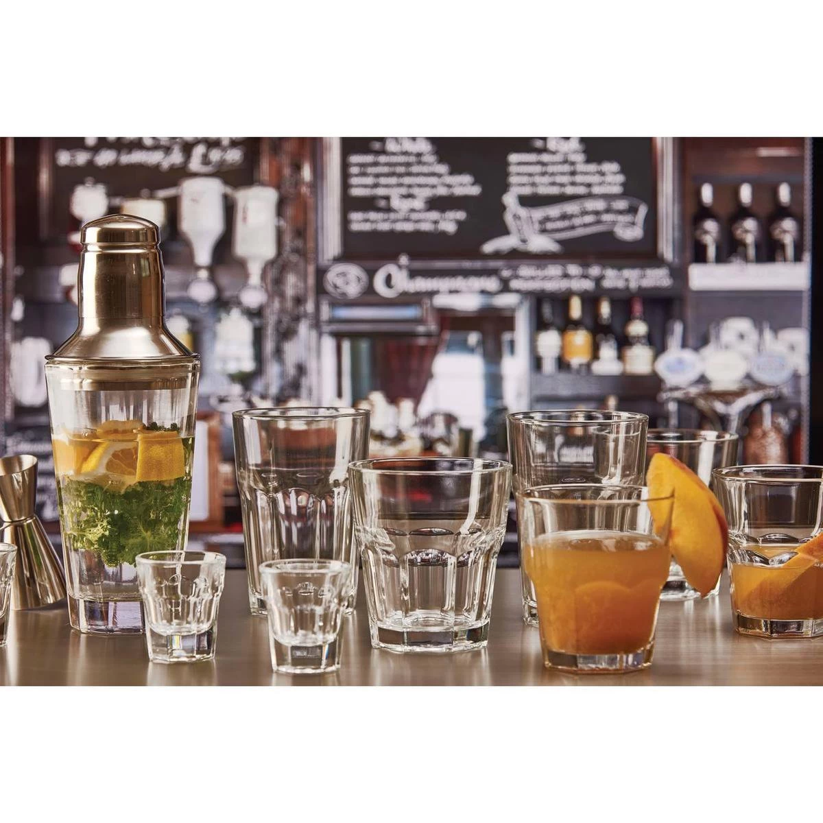 Mammoet Casablanca Tumblerglas - 200ml - 9cm - 12 Stuks 4 Mammoet Casablanca Tumblerglas - 200ml - 9cm - 12 Stuks - Afbeelding 4