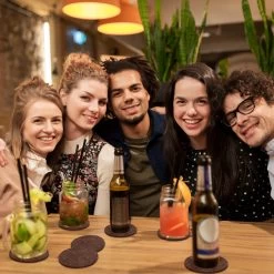 Soothe Onderzetters Voor Glazen - Vilt 10 Stuks – Bruin – Onderzetters Met Houder – Handgemaakt - Hittebestendig, Absorberend En Duurzaam 13 Soothe Onderzetters Voor Glazen - Vilt 10 Stuks – Bruin – Onderzetters Met Houder – Handgemaakt - Hittebestendig, Absorberend En Duurzaam -Brita Verkoop 1200x1200 696