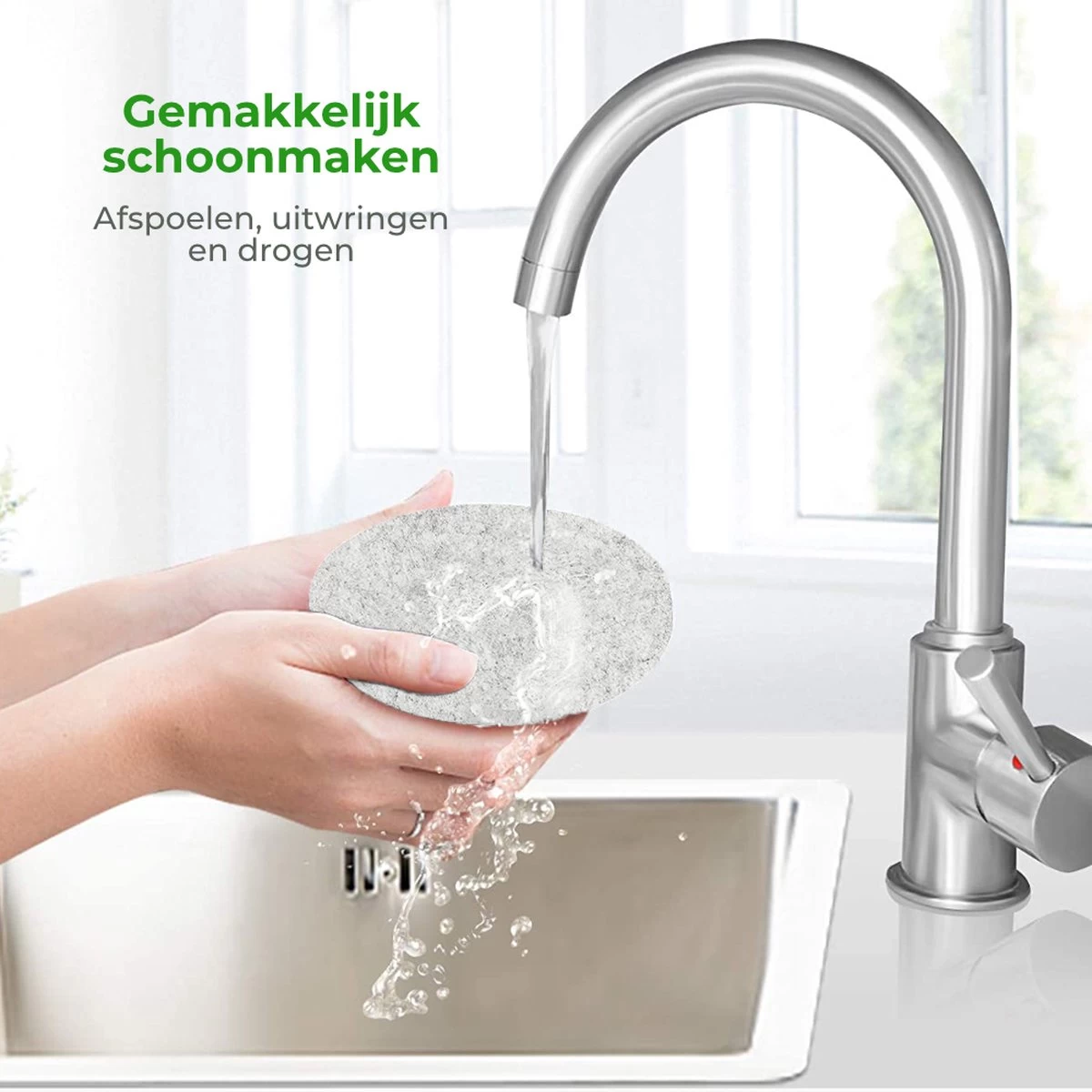 Soothe Onderzetters Voor Glazen - Vilt 10 Stuks – Lichtgrijs – Onderzetters Met Houder – Handgemaakt - Hittebestendig, Absorberend En Duurzaam 4 Soothe Onderzetters Voor Glazen - Vilt 10 Stuks – Lichtgrijs – Onderzetters Met Houder – Handgemaakt - Hittebestendig, Absorberend En Duurzaam - Afbeelding 4