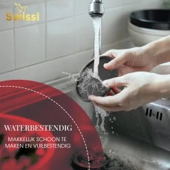 Onderzetters Voor Glazen Swissl – Anti Slip Siliconen – 6 Stuks 15 Onderzetters Voor Glazen Swissl – Anti Slip Siliconen – 6 Stuks -Brita Verkoop 1200x1200 838