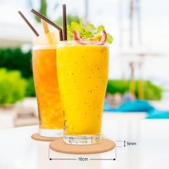 Sincer Kurken Onderzetters Voor Glazen – 18 Kurken/Houten Onderzetters – Onderleggers – Premium Kwaliteit – Anti-slip – Absorberend/Hittebestendig – Rond – 10CM Diameter – Duurzaam/Milieuvriendelijk 8 Sincer Kurken Onderzetters Voor Glazen – 18 Kurken/Houten Onderzetters – Onderleggers – Premium Kwaliteit – Anti-slip – Absorberend/Hittebestendig – Rond – 10CM Diameter – Duurzaam/Milieuvriendelijk -Brita Verkoop 1200x1200 841