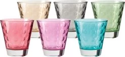 Leonardo Optic Drinkglas - Set Van 6 Kleuren