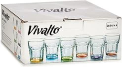 Vivalto Waterglazen/drinkglazen - 6x - Kleurenmix - 285ml - 9 X 9,5 Cm 5 Vivalto Waterglazen/drinkglazen - 6x - Kleurenmix - 285ml - 9 X 9,5 Cm -Brita Verkoop 1200x660 1