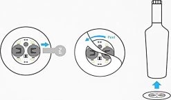 3M LED Licht Fles - Fles Licht - Bottle Light - LED Stickers - LED Licht - Wit Licht - 1 Stuk -Brita Verkoop 1200x704