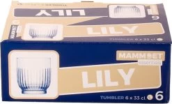 Mammoet Waterglas Lily 33 Cl Transparant 6 Stuk(s) -Brita Verkoop 1200x723 1