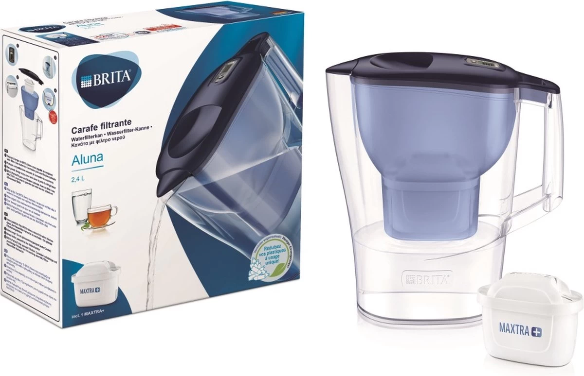 BRITA Fill&enjoy Aluna Cool Waterfilterkan - Blue 5 BRITA Fill&enjoy Aluna Cool Waterfilterkan - Blue - Afbeelding 5