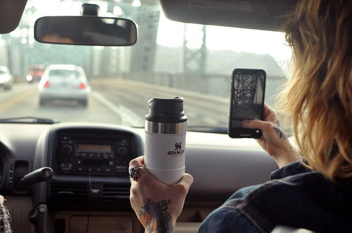 Stanley The Trigger-Action Travel Mug 0,25L - Thermosfles - Black 8 Stanley The Trigger-Action Travel Mug 0,25L - Thermosfles - Black - Afbeelding 8