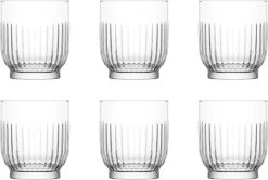 Mammoet Waterglas Lily 33 Cl Transparant 6 Stuk(s)