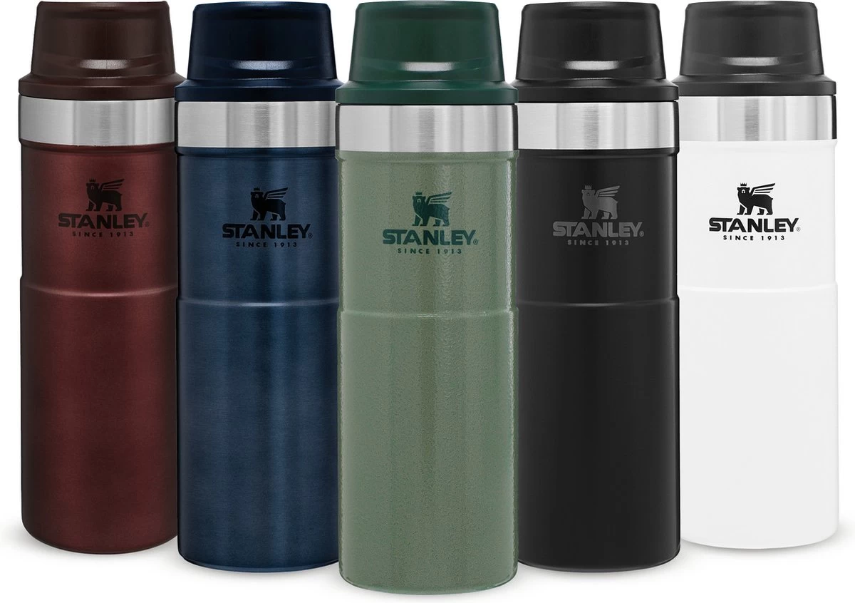 Stanley Trigger-Action Travel Mug 0.47L - Thermosfles - Hammertone Green 10 Stanley Trigger-Action Travel Mug 0.47L - Thermosfles - Hammertone Green - Afbeelding 10