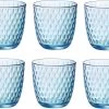 Bormioli Rocco Glazen Slot Blauw 290 Ml - 6 Stuks