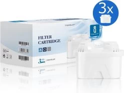 Aigostar Waterfilterpatronen Pure - 3 Stuks - Waterfilter - Filterpatronen - Brita Maxtra+ Compatible -Brita Verkoop 1200x898