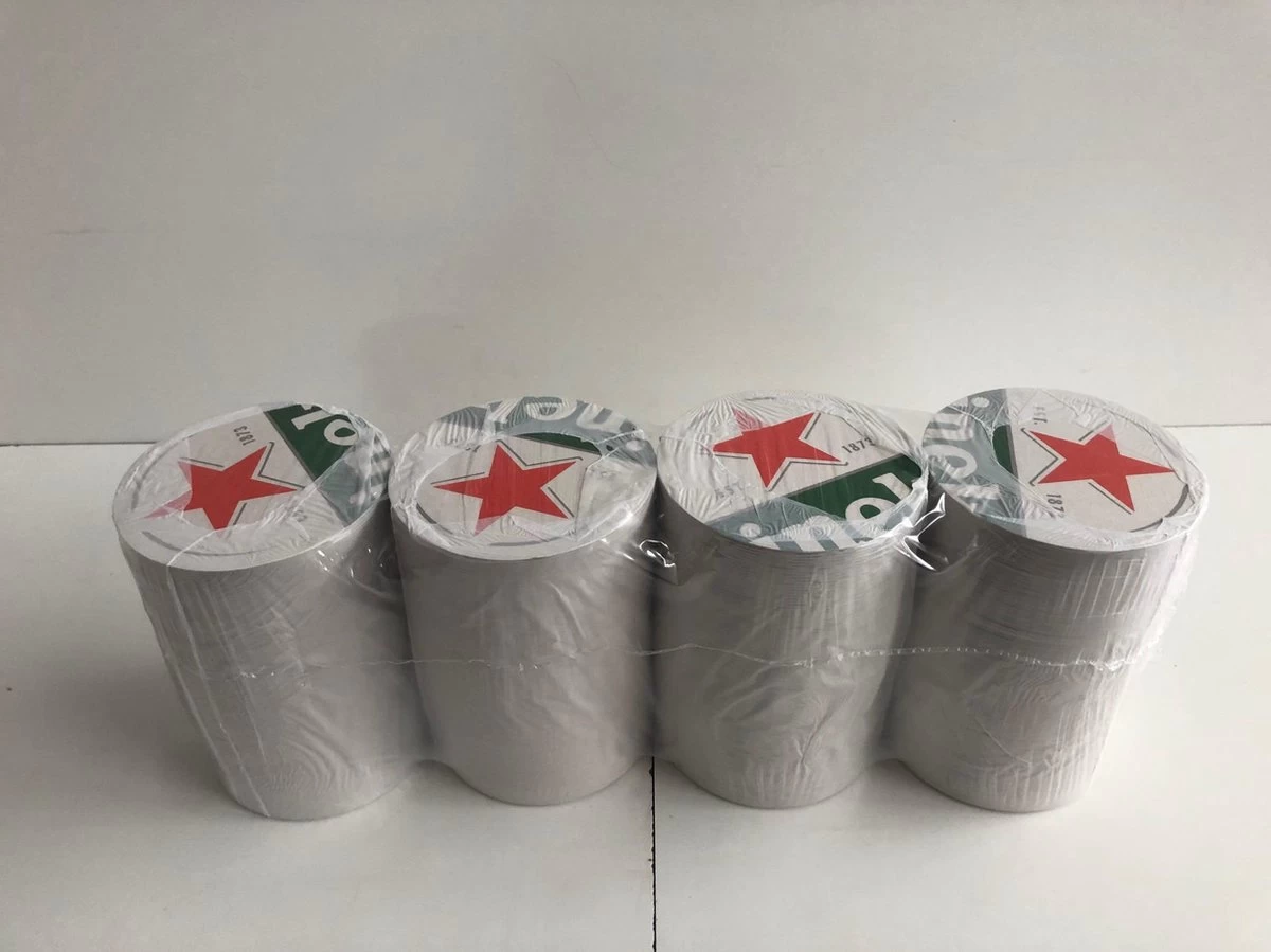 Heineken Bierviltjes 4 Rollen á 100 Stuks | Ideaal Voor Onder Je Bierglas 2 Heineken Bierviltjes 4 Rollen á 100 Stuks | Ideaal Voor Onder Je Bierglas - Afbeelding 2