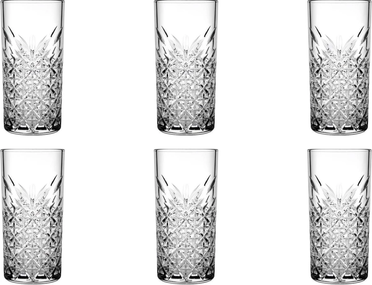 Pasabahce Timeless Longdrink - 45 Cl - 6 Stuks - Transparant 1 Pasabahce Timeless Longdrink - 45 Cl - 6 Stuks - Transparant