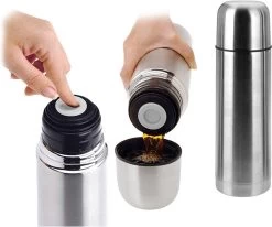 Excellent Houseware KOOPMAN Thermoskan Bullet 1 Liter RVS -Brita Verkoop 1200x999