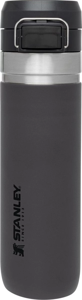 Stanley The Quick Flip Water Bottle 0,70L - Thermosfles - Charcoal 2 Stanley The Quick Flip Water Bottle 0,70L - Thermosfles - Charcoal - Afbeelding 2
