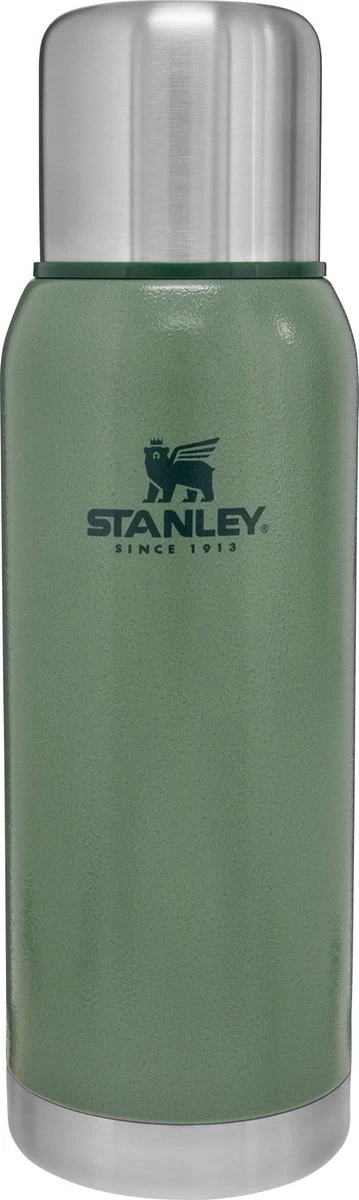 Stanley The Stainless Steel Vacuum Bottle 1,0L - Thermosfles - Hammertone Green 4 Stanley The Stainless Steel Vacuum Bottle 1,0L - Thermosfles - Hammertone Green - Afbeelding 4