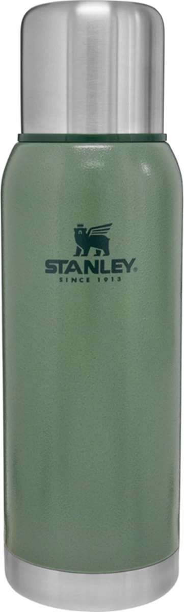 Stanley The Stainless Steel Vacuum Bottle 1,0L - Thermosfles - Hammertone Green 6 Stanley The Stainless Steel Vacuum Bottle 1,0L - Thermosfles - Hammertone Green - Afbeelding 6