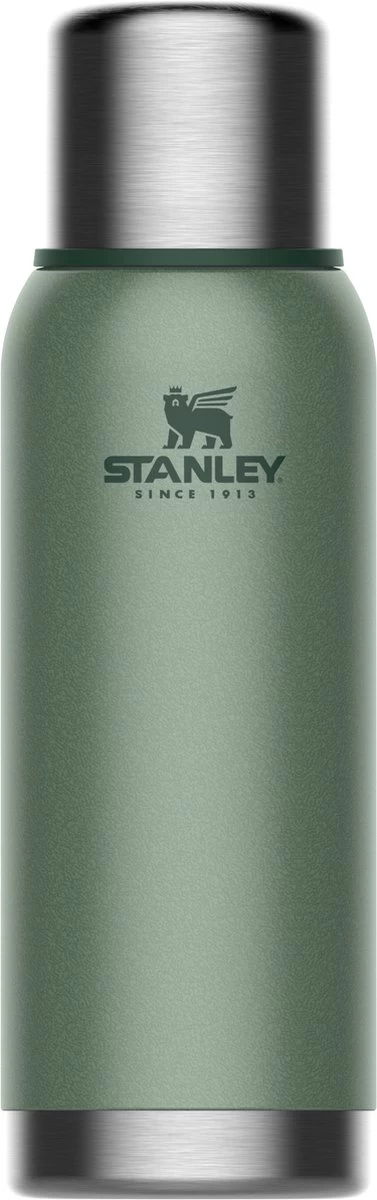 Stanley The Stainless Steel Vacuum Bottle 1,0L - Thermosfles - Hammertone Green 1 Stanley The Stainless Steel Vacuum Bottle 1,0L - Thermosfles - Hammertone Green