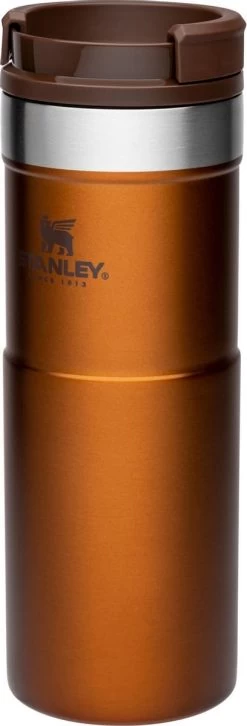 Stanley The NeverLeak™ Travel Mug 0,47L NEW - Thermosfles - Maple -Brita Verkoop 408x1200