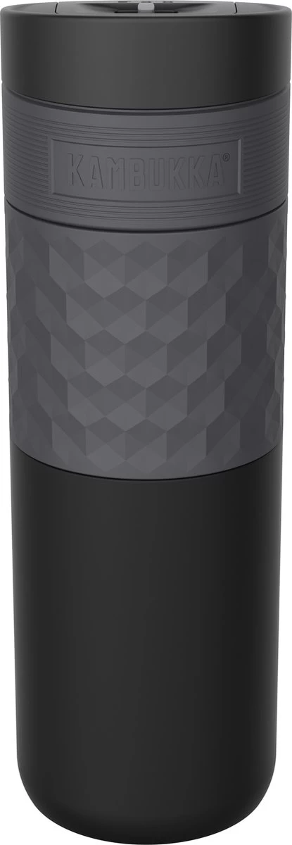 Kambukka Etna Grip Thermosbeker 500 Ml - Makkelijk Reinigen - Lekvrije Koffiebeker - Zwart 2 Kambukka Etna Grip Thermosbeker 500 Ml - Makkelijk Reinigen - Lekvrije Koffiebeker - Zwart - Afbeelding 2