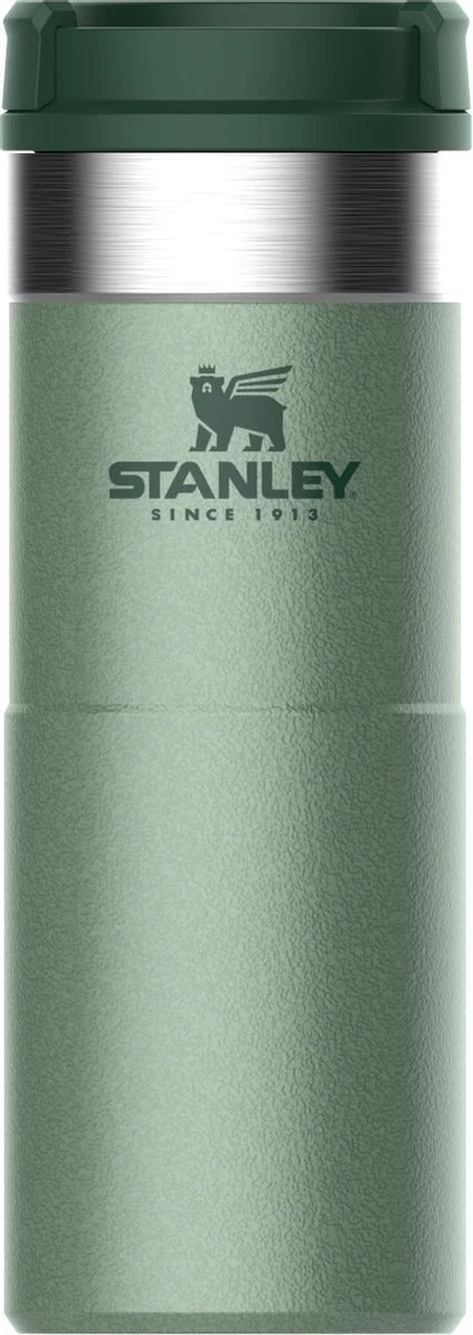 Stanley The NeverLeak™ Travel Mug 0,35L NEW - Thermosfles - Hammertone Green 1 Stanley The NeverLeak™ Travel Mug 0,35L NEW - Thermosfles - Hammertone Green